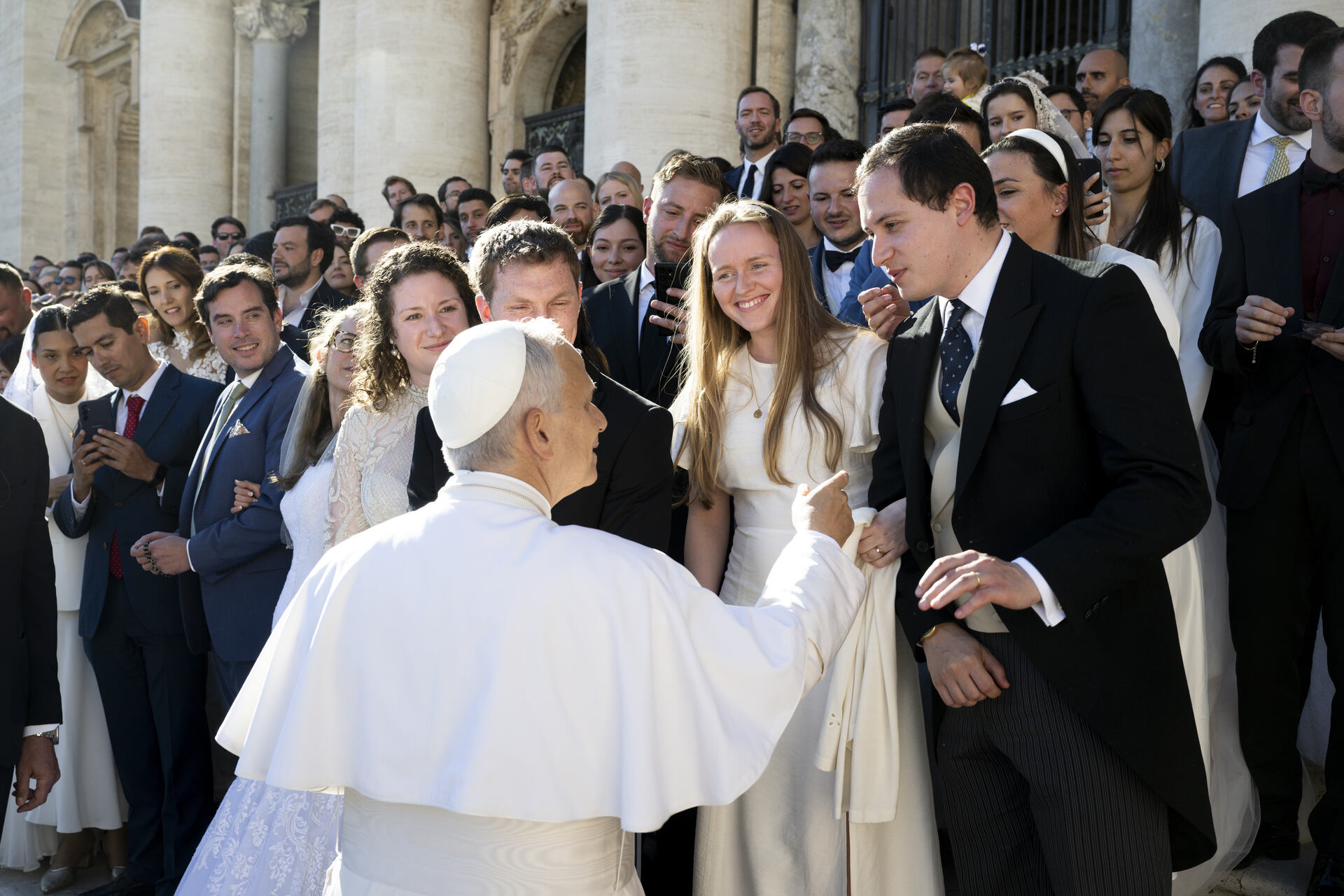 Meeting Pope Leo XIV