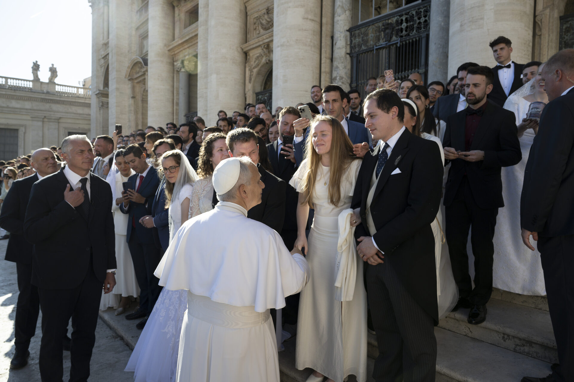 Meeting Pope Leo XIV