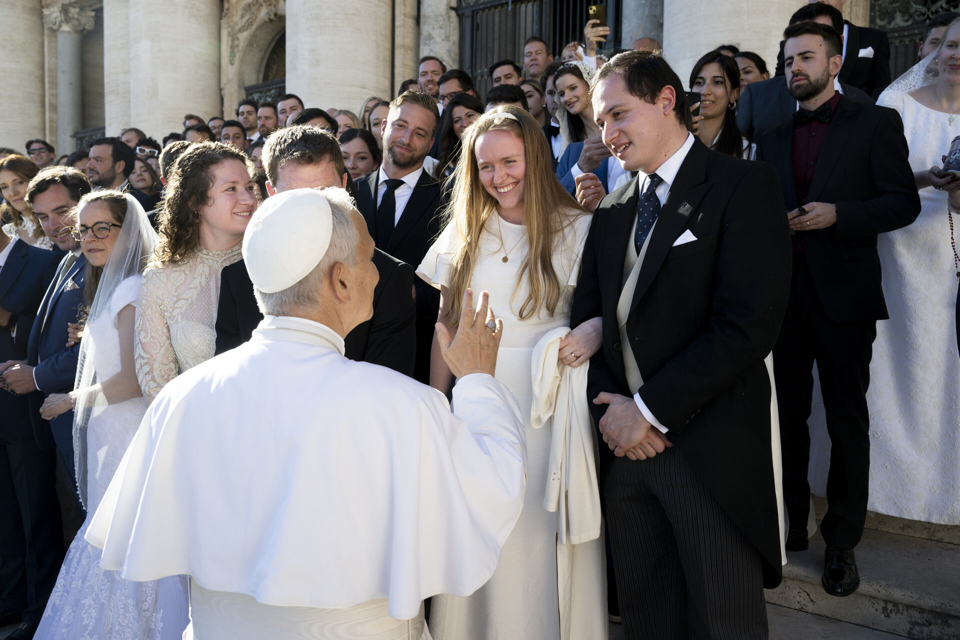 Meeting Pope Leo XIV